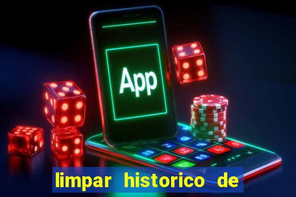 limpar historico de apostas bet365